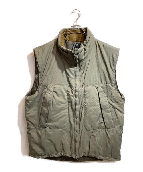HALYS SEKRI（ハリーズ セクリ）HALYS SEKRI (ハリーズ セクリ) PCU LEVEL7 PRIMALOFT VEST ベージュ サイズ:XL-LONGの古着・服飾アイテム