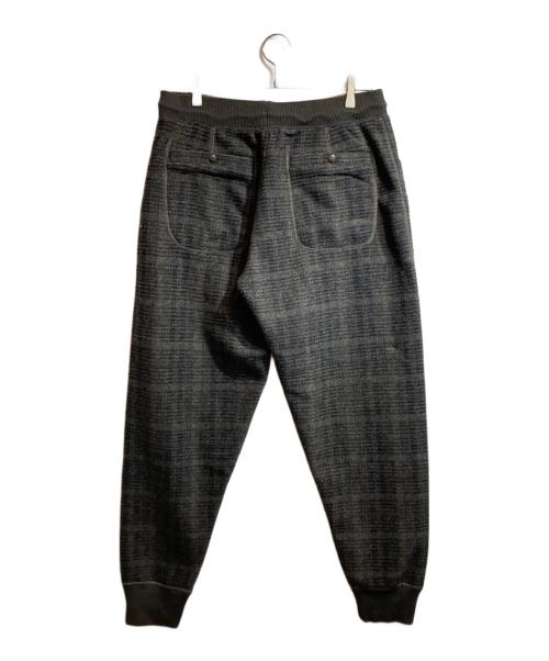 RRL（ダブルアールエル）RRL (ダブルアールエル) ウールチェックジョガーパンツ グレー サイズ:Mの古着・服飾アイテム