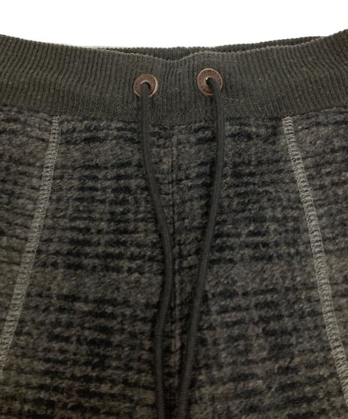 RRL（ダブルアールエル）RRL (ダブルアールエル) ウールチェックジョガーパンツ グレー サイズ:Mの古着・服飾アイテム