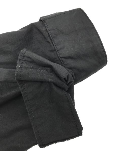 ZUCCA（ズッカ）ZUCCA (ズッカ) ALPHA (アルファ) ミリタリーアウタージャケット ブラック サイズ:Mの古着・服飾アイテム