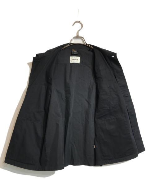 ZUCCA（ズッカ）ZUCCA (ズッカ) ALPHA (アルファ) ミリタリーアウタージャケット ブラック サイズ:Mの古着・服飾アイテム