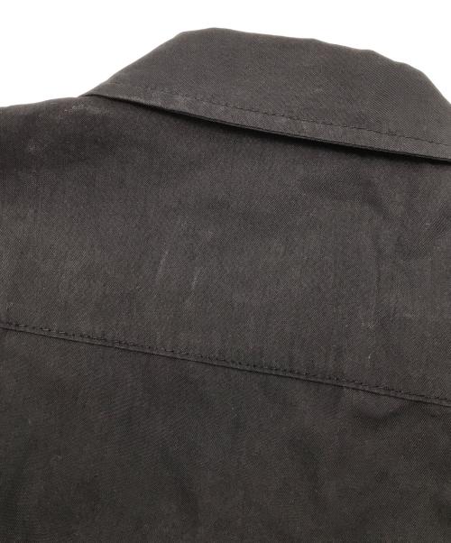 ZUCCA（ズッカ）ZUCCA (ズッカ) ALPHA (アルファ) ミリタリーアウタージャケット ブラック サイズ:Mの古着・服飾アイテム