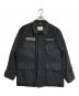 ZUCCA（ズッカ）の古着「ミリタリーアウタージャケット」｜ブラック