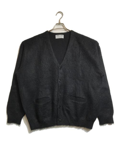 WIND AND SEA（ウィンダンシー）WIND AND SEA (ウィンダンシー) flagstuff (フラグスタフ) シャギーカーディガン ブラック サイズ:XLの古着・服飾アイテム