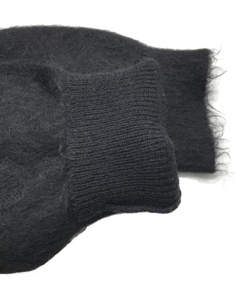 WIND AND SEA（ウィンダンシー）WIND AND SEA (ウィンダンシー) flagstuff (フラグスタフ) シャギーカーディガン ブラック サイズ:XLの古着・服飾アイテム