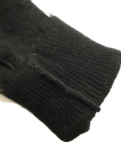 WIND AND SEA（ウィンダンシー）WIND AND SEA (ウィンダンシー) flagstuff (フラグスタフ) シャギーカーディガン ブラック サイズ:XLの古着・服飾アイテム