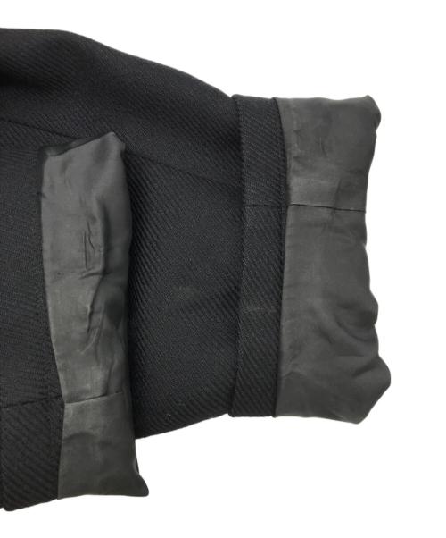 Yohji Yamamoto pour homme（ヨウジヤマモト プールオム）Yohji Yamamoto pour homme (ヨウジヤマモト プールオム) フーデッドロングコート ブラック サイズ:2の古着・服飾アイテム