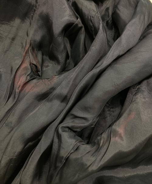HELMUT LANG（ヘルムートラング）HELMUT LANG (ヘルムートラング) ロールアップベルベットコート ブラック サイズ:42の古着・服飾アイテム