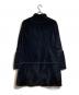 HELMUT LANG (ヘルムートラング) ロールアップベルベットコート ブラック サイズ:42：30000円