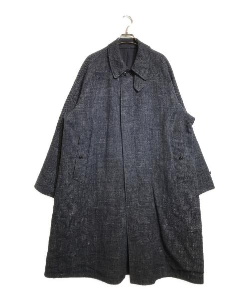 URU（ウル）URU (ウル) ツイードステンカラーコート グレー サイズ:2の古着・服飾アイテム