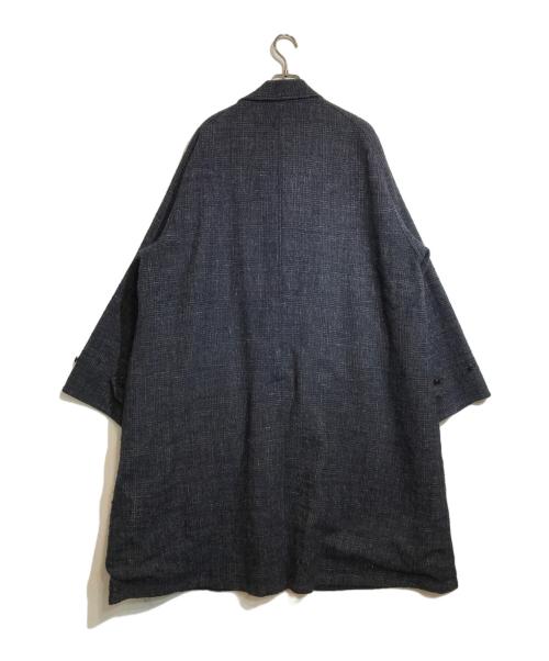 URU（ウル）URU (ウル) ツイードステンカラーコート グレー サイズ:2の古着・服飾アイテム