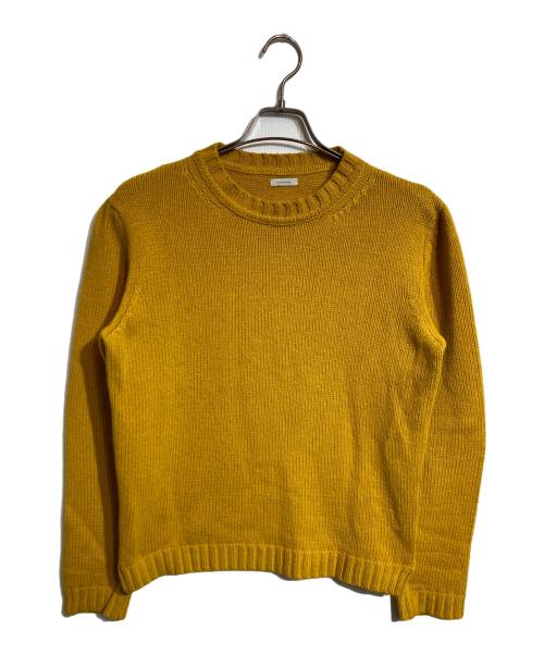 nomiamo（ノミアモ）NOMIAMO (ノミアモ) カシミヤミドルゲージニット イエロー サイズ:Mの古着・服飾アイテム
