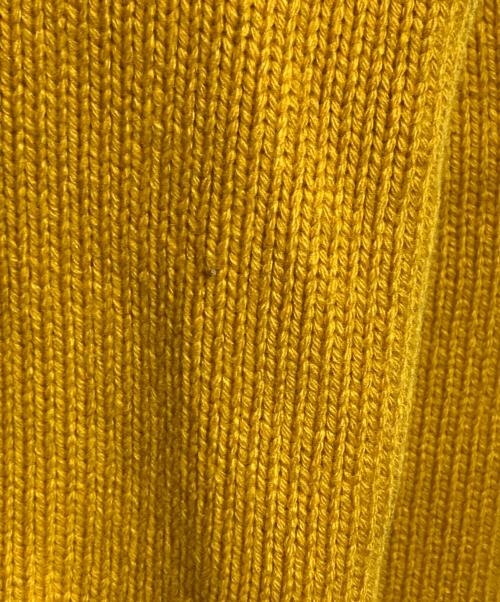 nomiamo（ノミアモ）NOMIAMO (ノミアモ) カシミヤミドルゲージニット イエロー サイズ:Mの古着・服飾アイテム