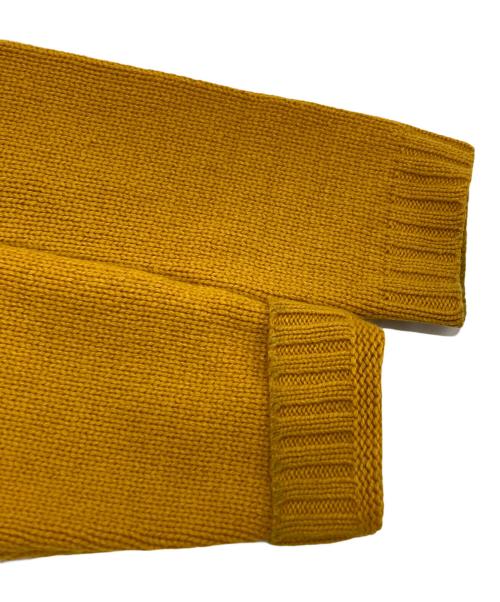 nomiamo（ノミアモ）NOMIAMO (ノミアモ) カシミヤミドルゲージニット イエロー サイズ:Mの古着・服飾アイテム