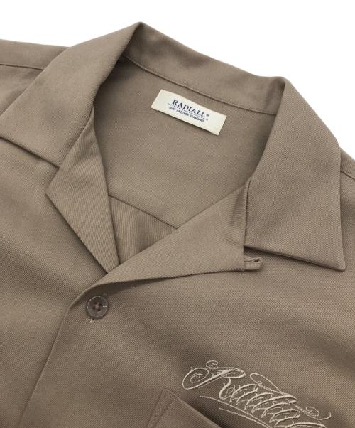 RADIALL（ラディアル）RADIALL (ラディアル) オープンカラーシャツ ベージュ サイズ:Sの古着・服飾アイテム