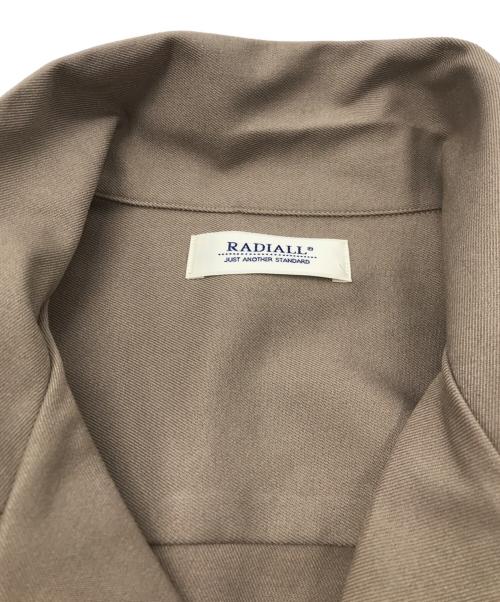RADIALL（ラディアル）RADIALL (ラディアル) オープンカラーシャツ ベージュ サイズ:Sの古着・服飾アイテム