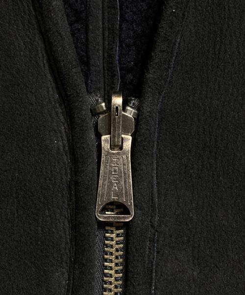 Graphpaper（グラフペーパー）Graphpaper (グラフペーパー) リバーシブルムートンベスト ブラック サイズ:2の古着・服飾アイテム