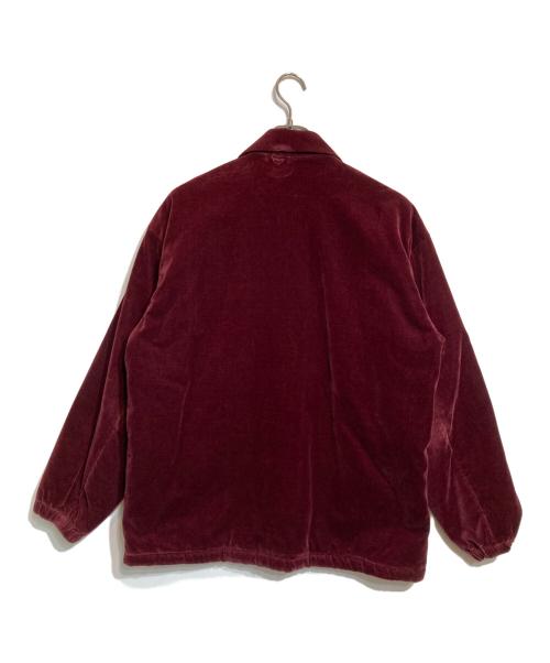 Graphpaper（グラフペーパー）Graphpaper (グラフペーパー) Velvet Coach Jacket/ベルベットコーチジャケット レッド サイズ:2の古着・服飾アイテム