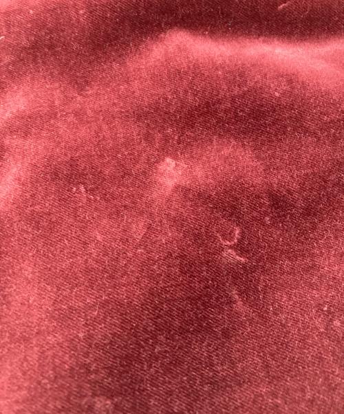 Graphpaper（グラフペーパー）Graphpaper (グラフペーパー) Velvet Coach Jacket/ベルベットコーチジャケット レッド サイズ:2の古着・服飾アイテム