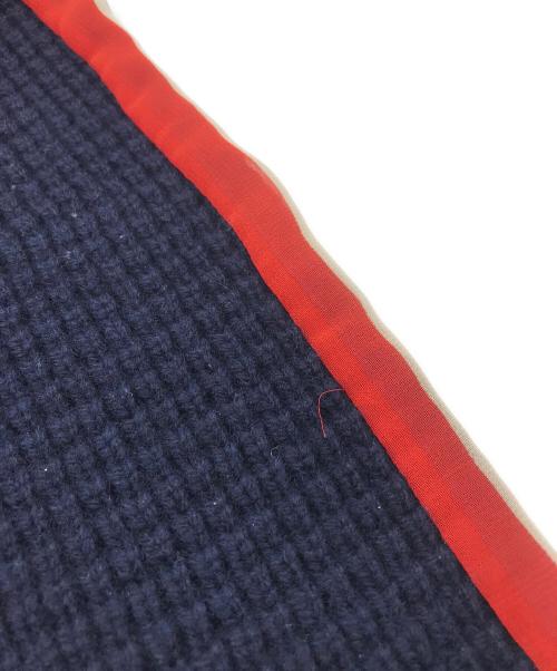 sacai（サカイ）sacai (サカイ) ドッキングウールニットワンピース ネイビー サイズ:2の古着・服飾アイテム