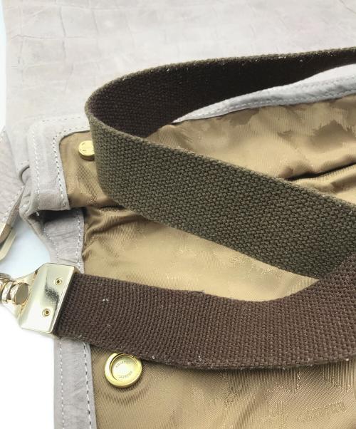 aniary（アニアリ）aniary (アニアリ) フラップショルダーバッグ グレーの古着・服飾アイテム