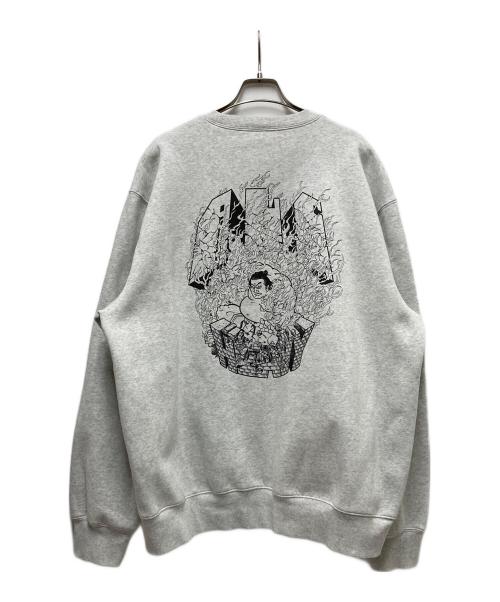 CarHartt（カーハート）CarHartt (カーハート) ALC コラボスウェット グレー サイズ:XLの古着・服飾アイテム