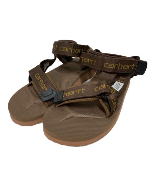 CarHartt（カーハート）CarHartt (カーハート) suicoke (スイコック) サンダル ブラウン サイズ:24cmの古着・服飾アイテム