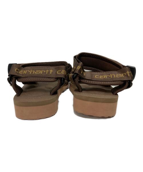 CarHartt（カーハート）CarHartt (カーハート) suicoke (スイコック) サンダル ブラウン サイズ:24cmの古着・服飾アイテム