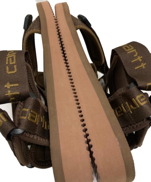CarHartt（カーハート）CarHartt (カーハート) suicoke (スイコック) サンダル ブラウン サイズ:24cmの古着・服飾アイテム