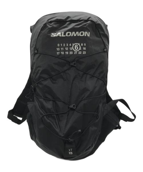 MM6 Maison Margiela（エムエムシックスメゾンマルジェラ）MM6 Maison Margiela (エムエムシックス メゾンマルジェラ) SALOMON (サロモン) リュック ブラックの古着・服飾アイテム