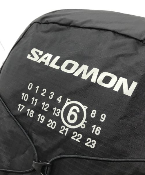 MM6 Maison Margiela（エムエムシックスメゾンマルジェラ）MM6 Maison Margiela (エムエムシックス メゾンマルジェラ) SALOMON (サロモン) リュック ブラックの古着・服飾アイテム