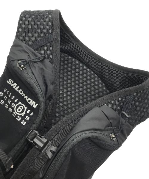 MM6 Maison Margiela（エムエムシックスメゾンマルジェラ）MM6 Maison Margiela (エムエムシックス メゾンマルジェラ) SALOMON (サロモン) リュック ブラックの古着・服飾アイテム