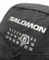中古・古着 MM6 Maison Margiela (エムエムシックス メゾンマルジェラ) SALOMON (サロモン) リュック ブラック：40000円