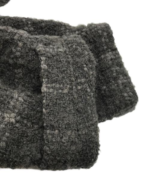 ISSEY MIYAKE PERMANENTE（イッセイミヤケ ペルマネンテ）ISSEY MIYAKE PERMANENTE (イッセイミヤケ ペルマネンテ) ツイードラップコート グレー サイズ:Mの古着・服飾アイテム