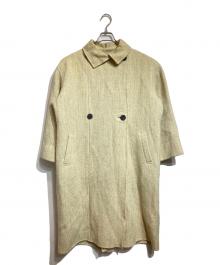 ISSEY MIYAKE PERMANENTE（イッセイミヤケ ペルマネンテ）の古着「ラップコート」｜ベージュ