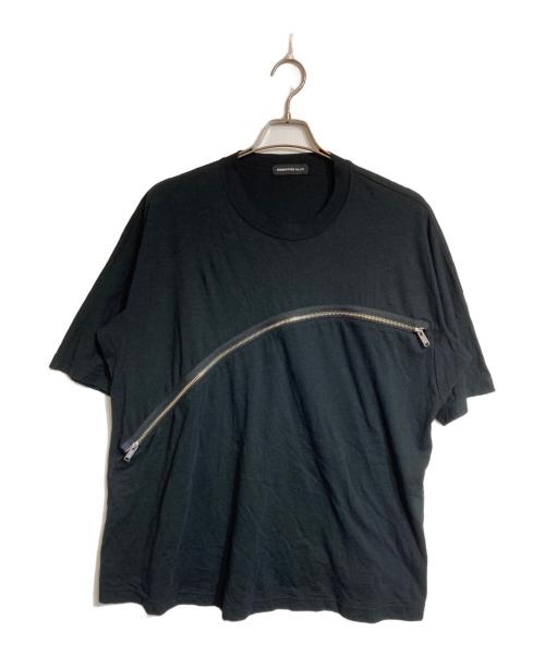 UNDERCOVER（アンダーカバー）UNDERCOVER (アンダーカバー) ジップデザインカットソー ブラック サイズ:1の古着・服飾アイテム