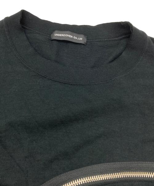 UNDERCOVER（アンダーカバー）UNDERCOVER (アンダーカバー) ジップデザインカットソー ブラック サイズ:1の古着・服飾アイテム