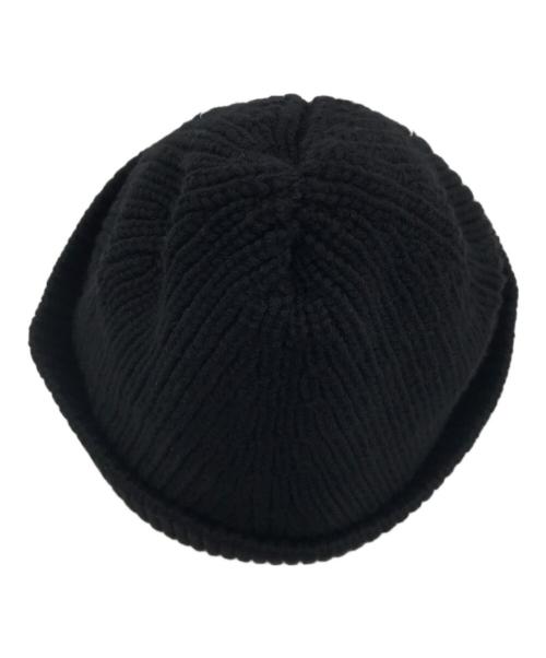 Maison Margiela（メゾンマルジェラ）Maison Margiela (メゾンマルジェラ) 4ステッチ ニットキャップ ブラック サイズ:Lの古着・服飾アイテム