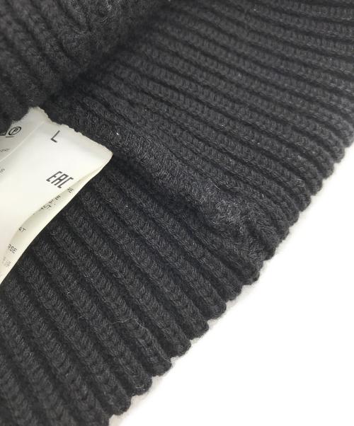 Maison Margiela（メゾンマルジェラ）Maison Margiela (メゾンマルジェラ) 4ステッチ ニットキャップ ブラック サイズ:Lの古着・服飾アイテム
