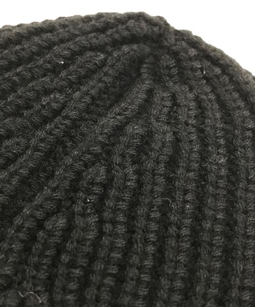Maison Margiela（メゾンマルジェラ）Maison Margiela (メゾンマルジェラ) 4ステッチ ニットキャップ ブラック サイズ:Lの古着・服飾アイテム