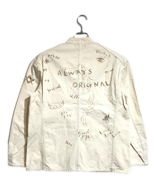 GLAD HAND（グラッドハンド）GLAD HAND (グラッドハンド) Peanuts & Co GOOD LIFE - JACKET ベージュ サイズ:Sの古着・服飾アイテム