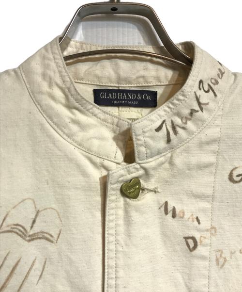 GLAD HAND（グラッドハンド）GLAD HAND (グラッドハンド) Peanuts & Co GOOD LIFE - JACKET ベージュ サイズ:Sの古着・服飾アイテム