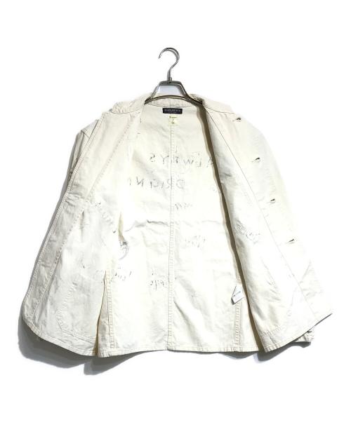 GLAD HAND（グラッドハンド）GLAD HAND (グラッドハンド) Peanuts & Co GOOD LIFE - JACKET ベージュ サイズ:Sの古着・服飾アイテム