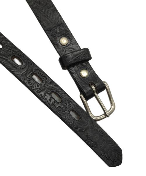 GLAD HAND（グラッドハンド）GLAD HAND (グラッドハンド) ナローベルト ブラウン サイズ:34の古着・服飾アイテム