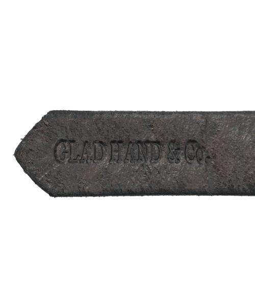 GLAD HAND（グラッドハンド）GLAD HAND (グラッドハンド) ナローベルト ブラウン サイズ:34の古着・服飾アイテム