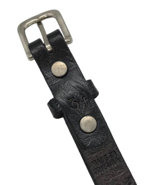 GLAD HAND（グラッドハンド）GLAD HAND (グラッドハンド) ナローベルト ブラウン サイズ:34の古着・服飾アイテム