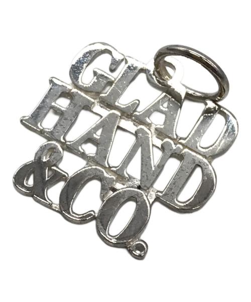GLAD HAND（グラッドハンド）GLAD HAND (グラッドハンド) ロゴペンダントトップ シルバーの古着・服飾アイテム