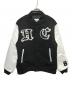 HWZN.MFG.CO.（ハウゼン）の古着「VARSITY JACKET」｜ブラック×ホワイト