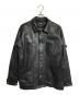 Schott（ショット）の古着「LAMB LEATHER COVERALL JACKET」｜ブラック