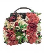 MARNIマルニ）の古着「MULTICOLOURED FRAME BAG」｜グリーン×レッド